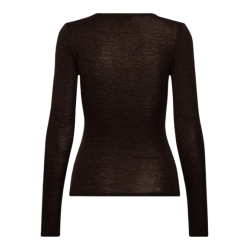 RWSara cashmere ls tshirt mole mel