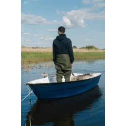 Red maxi hoodie blueberry