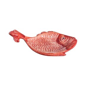 R�d fisk canape sk�l 20x13 cm