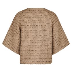 Rosella boucle mini jacket taupe