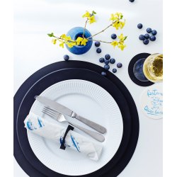 Rund dkkeserviet 39 cm