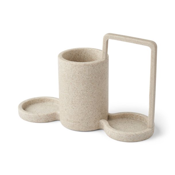 Sandstone dishwashing holder