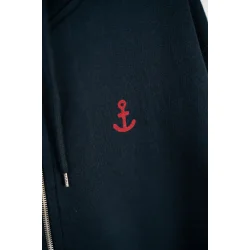 Save the mermaids back zip hoodie