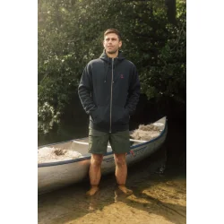 Save the mermaids back zip hoodie