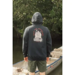 Save the mermaids back zip hoodie