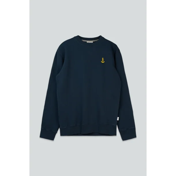 Seagull squad back crewneck blueber