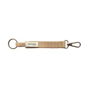Shangies key chain creamy white