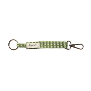 Shangies key chain green leaves