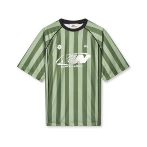 Shiny sport manna tee four leaf clover/oil green