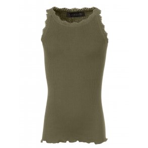 Silk top regular w lace 59159-624