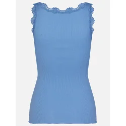 Silk top w/ lace 5205-473