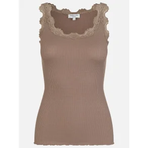 Silk top w/ lace 5205-931