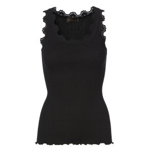 Silk top w/ lace 5205-010