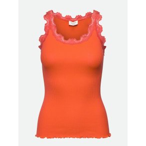 Silk top w/lace 5205-053