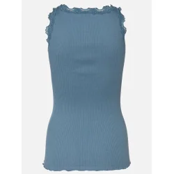 Silk top w/ lace 5205-160