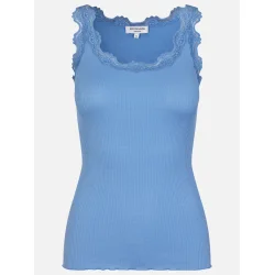 Silk top w/ lace 5205-473