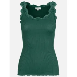 Silk top w/ lace 5205-764 