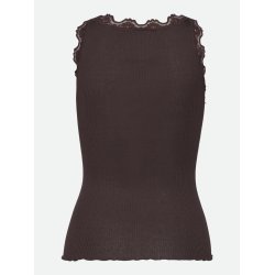 Silk top w/lace 5205-774