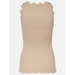 Silk top w/ lace 5205-805