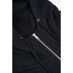 Simply trippin zip hoodie moonless night
