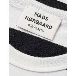 Single organic grace tee black/white