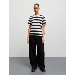 Single organic grace tee black/white