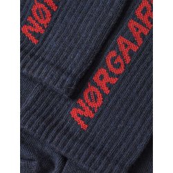 Sock single logo step navy