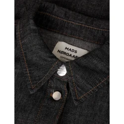 Soft denim svanil dress black mel