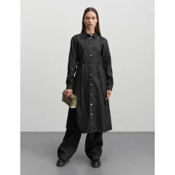 Soft denim svanil dress black mel