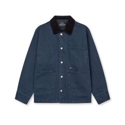 Soil denim chore jacket parisian night
