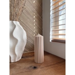 Soya lys stor classic brun 