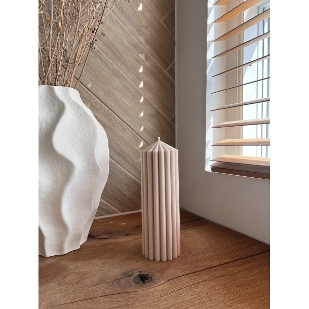 Soya lys stor classic brun 