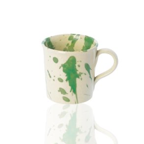 Splash breakfast cup forest green splash