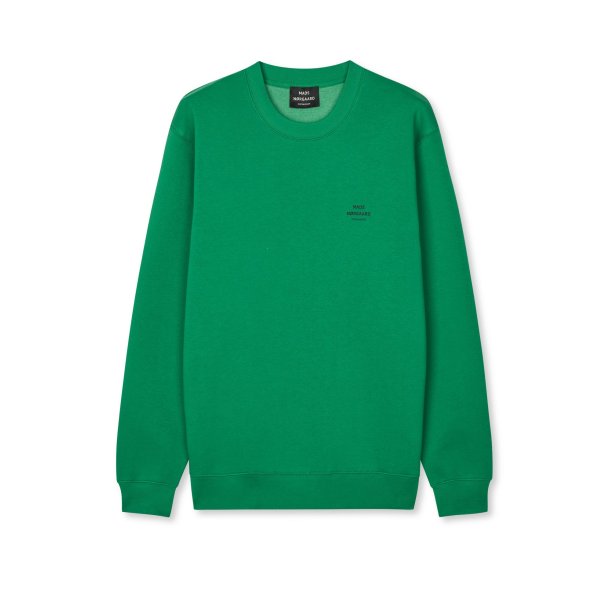 Standard crew logo sweat verdant green