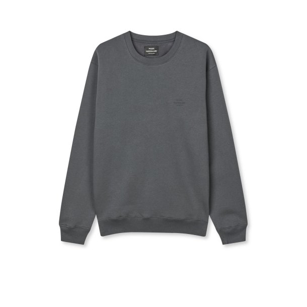 Standard crew logo sweat black oyst