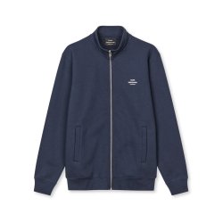 Standard zip logo sweat parisian ni