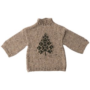 Strikket trje nisse str 6 - dreng 14-4464-00