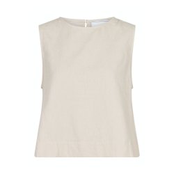 Svetlana linen top sand
