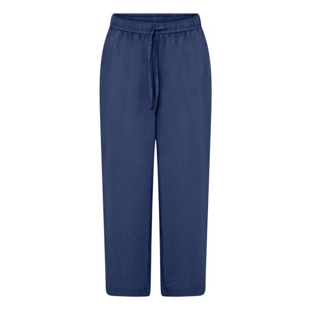 Sydney linen string long pant deep cobolt