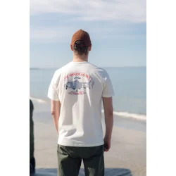 The smoking salmon t-shirt starwhite