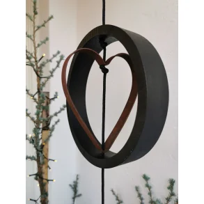 Tr�ring eg sort Dia 20 cm