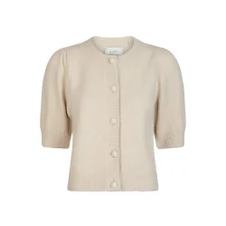 Trudy deco knit cardigan ivory 