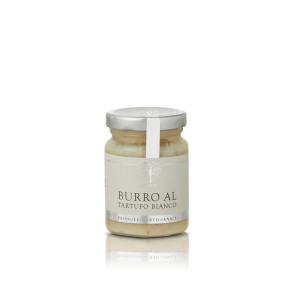Trufflesm�r med hvide tr�fler 75 g.