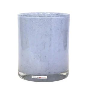 Unika glas 16,5x13,5 pastel blue