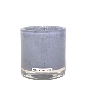 Unika glas 9,5x8,5 pastel blue