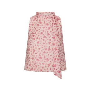 Veda flower top dusty rose 