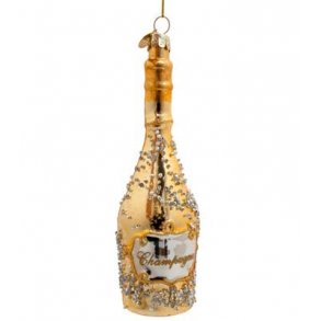 Vondels ornament gold champagne