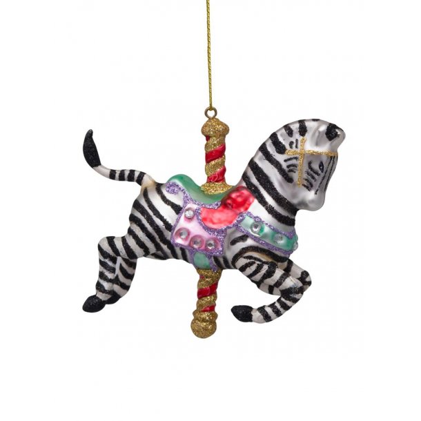 Vondels ornament zebra 