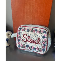 Yara cosmetic bag baby blue 