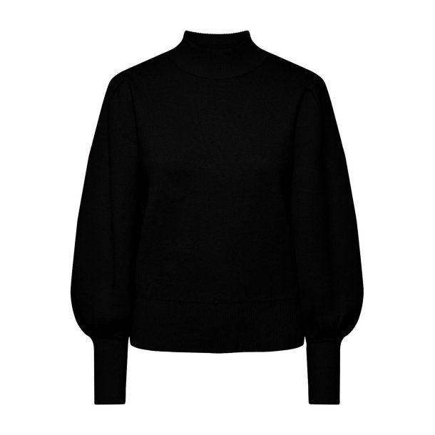 Yasfonny LS knit pullover black